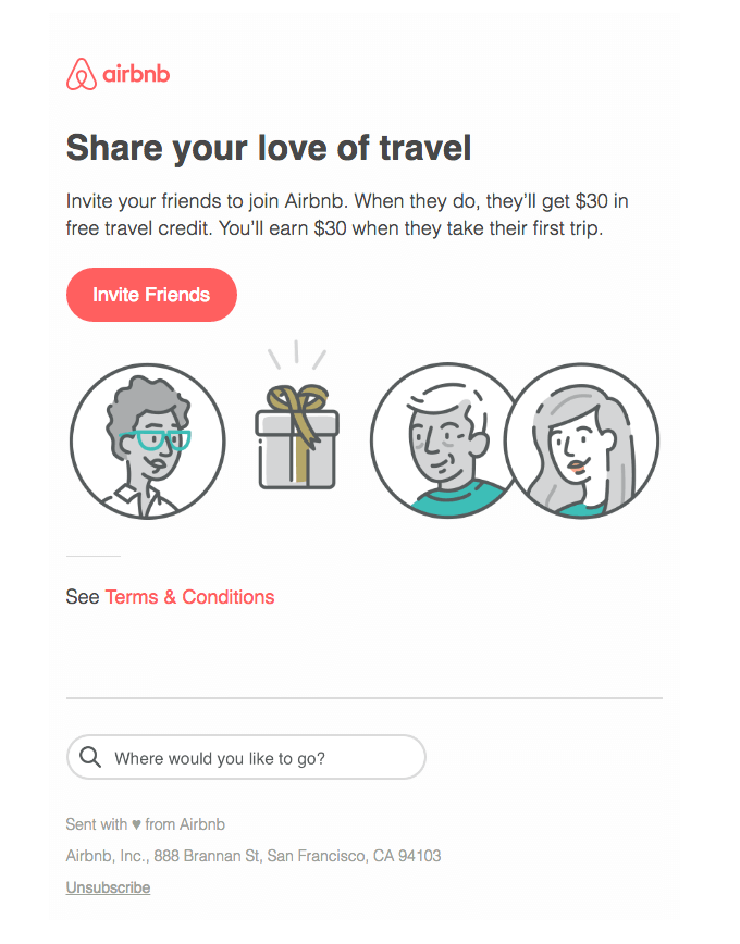 airbnb email template