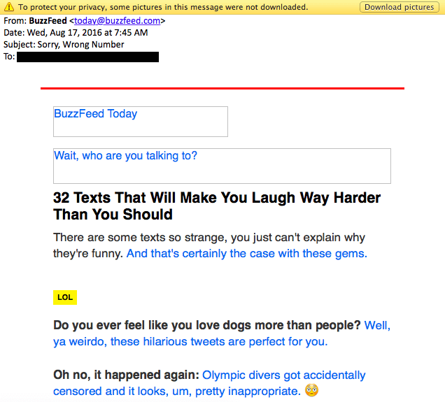 buzzfeed email template