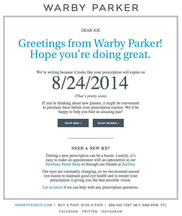 warby-parker-email-template