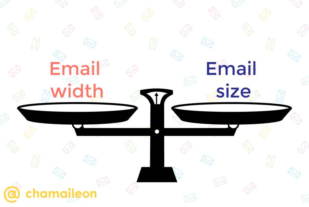 limitations of html email design - email width and size