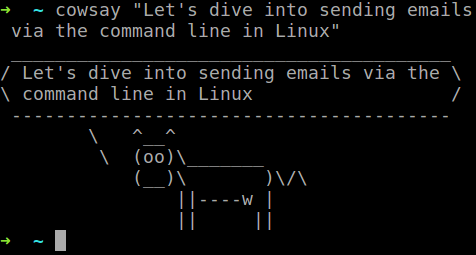 Let's learn to send emails via the command line in Linux!